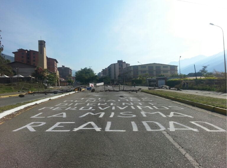 Venezuela a dos voces: Mérida y Caracas, una mirada a las protestas desde dos puntos de vista